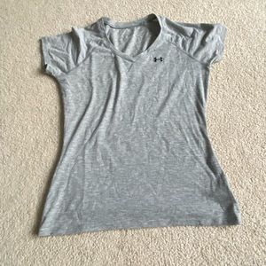 Under Armour grey shirt